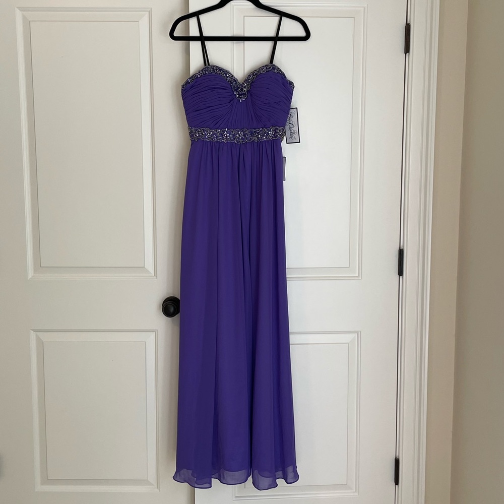 Bee Darlin Amethyst Prom Dress